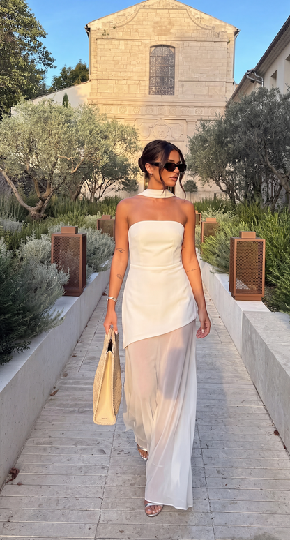 Rosalyn - Women's Asymmetrical Maxi Dress - photo 4
