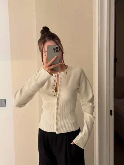Sidonie - Women's Slim-Fit Sweater - photo 1