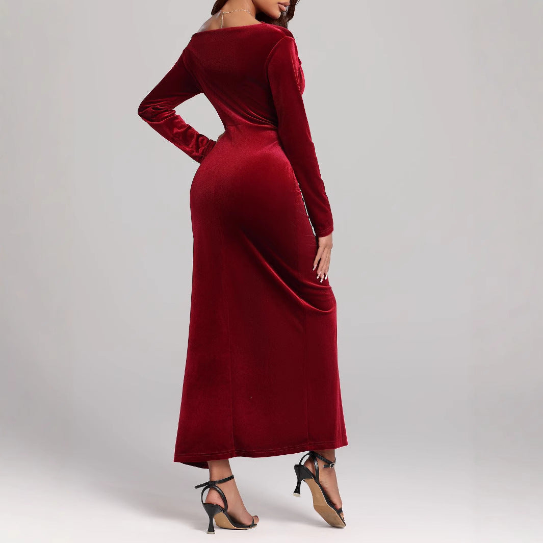 Tilda - Women's Fitted Maxi Dress - photo 4