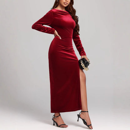 Tilda - Women's Fitted Maxi Dress - photo 6
