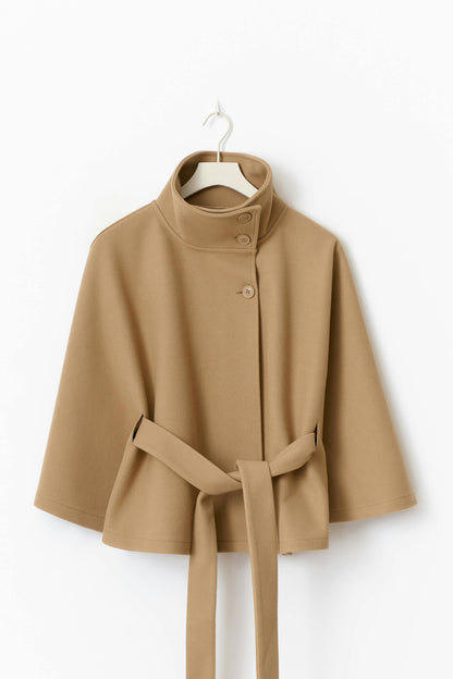 Zara - Women's Cape Coat - photo 11