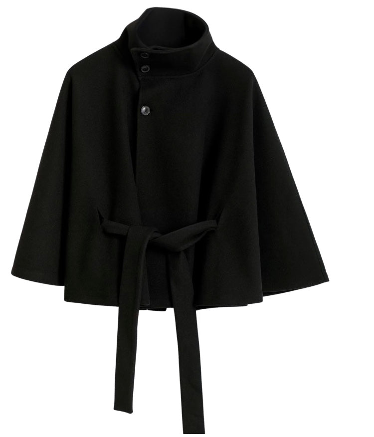 Zara - Women's Cape Coat - photo 13