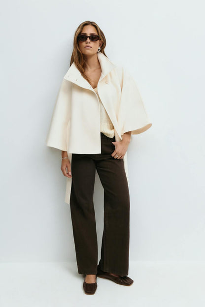 Zara - Women's Cape Coat - photo 4