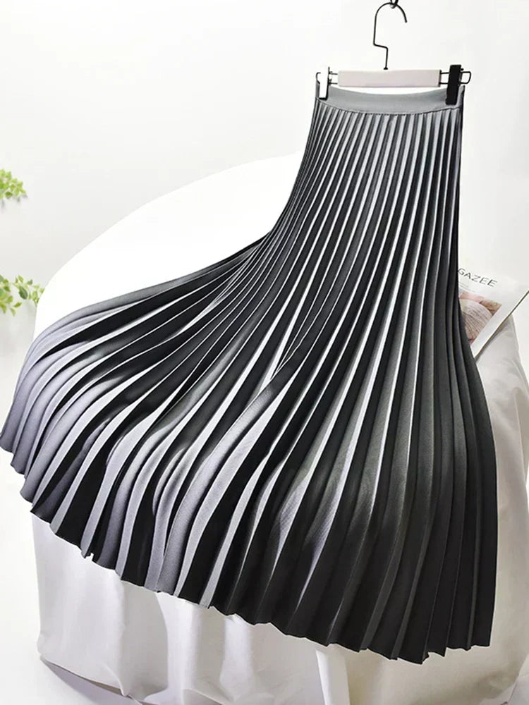Fenna - Women's Pleated Midi Skirt - photo 5