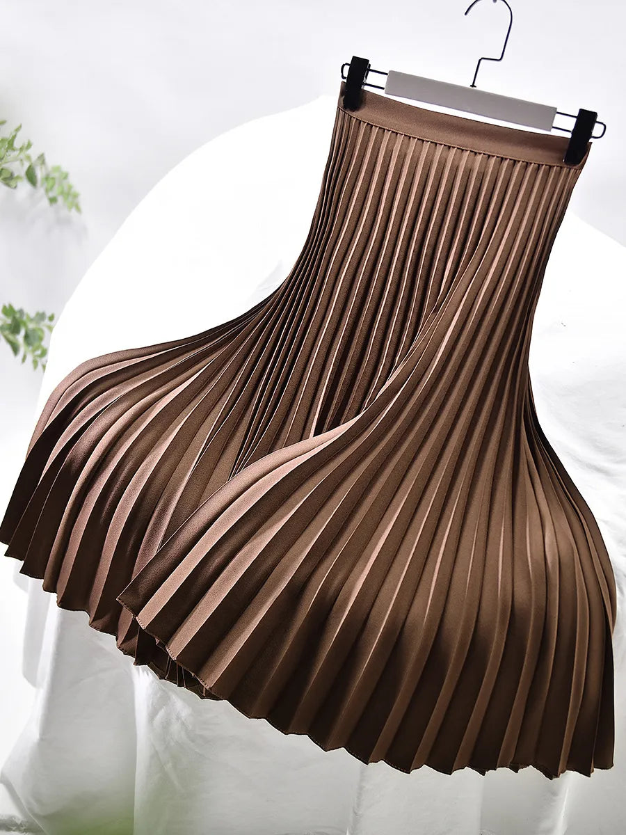 Fenna - Women's Pleated Midi Skirt - photo 6
