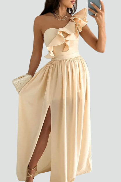 Solene - Women's Maxi One-Shoulder Dress - photo 1