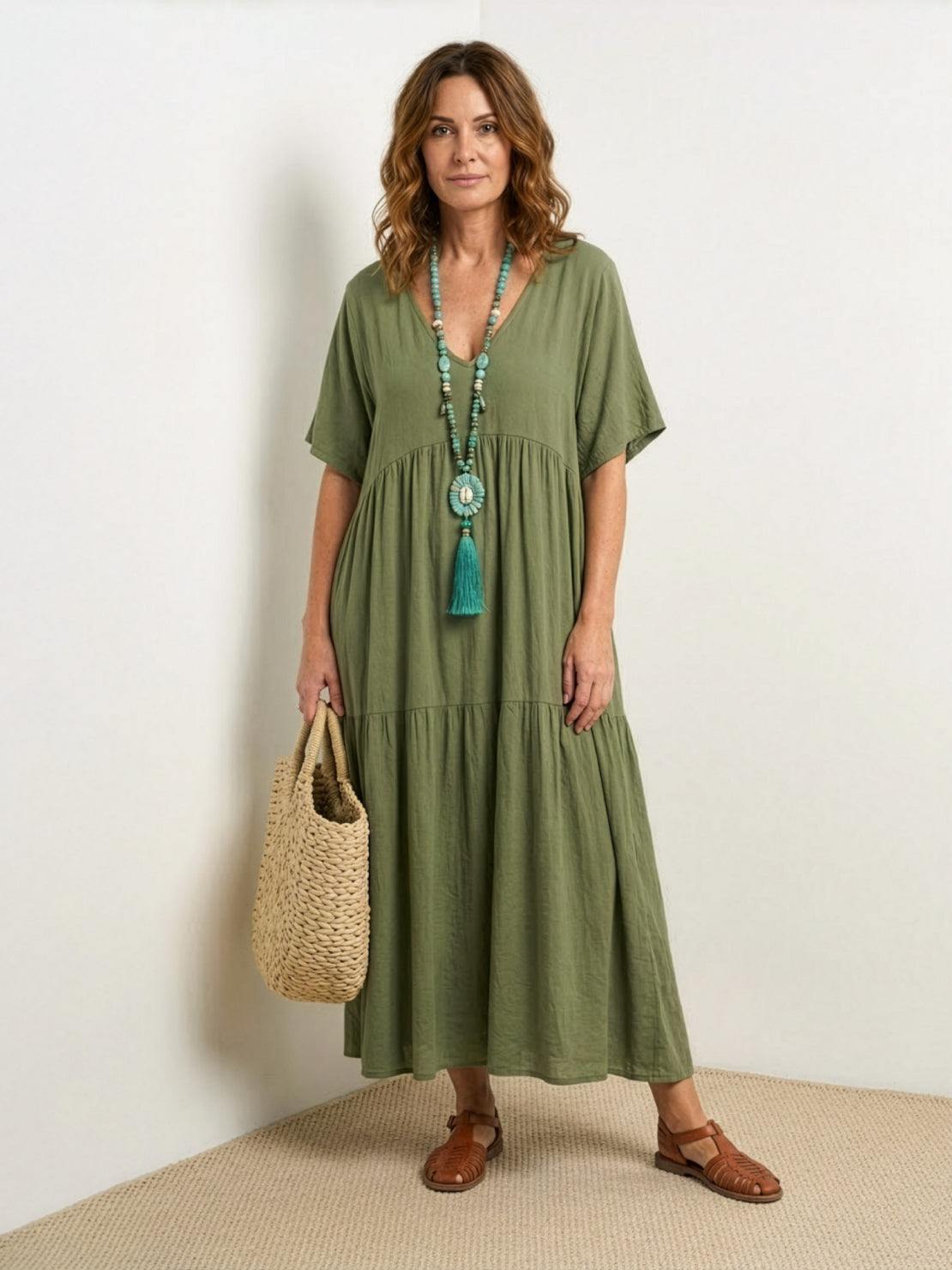 Mireille - Women's Jacket Maxi Dress - photo 7