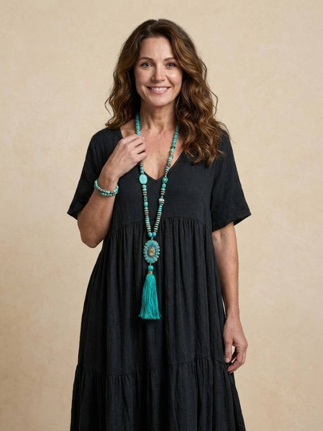 Mireille - Women's Jacket Maxi Dress - photo 20