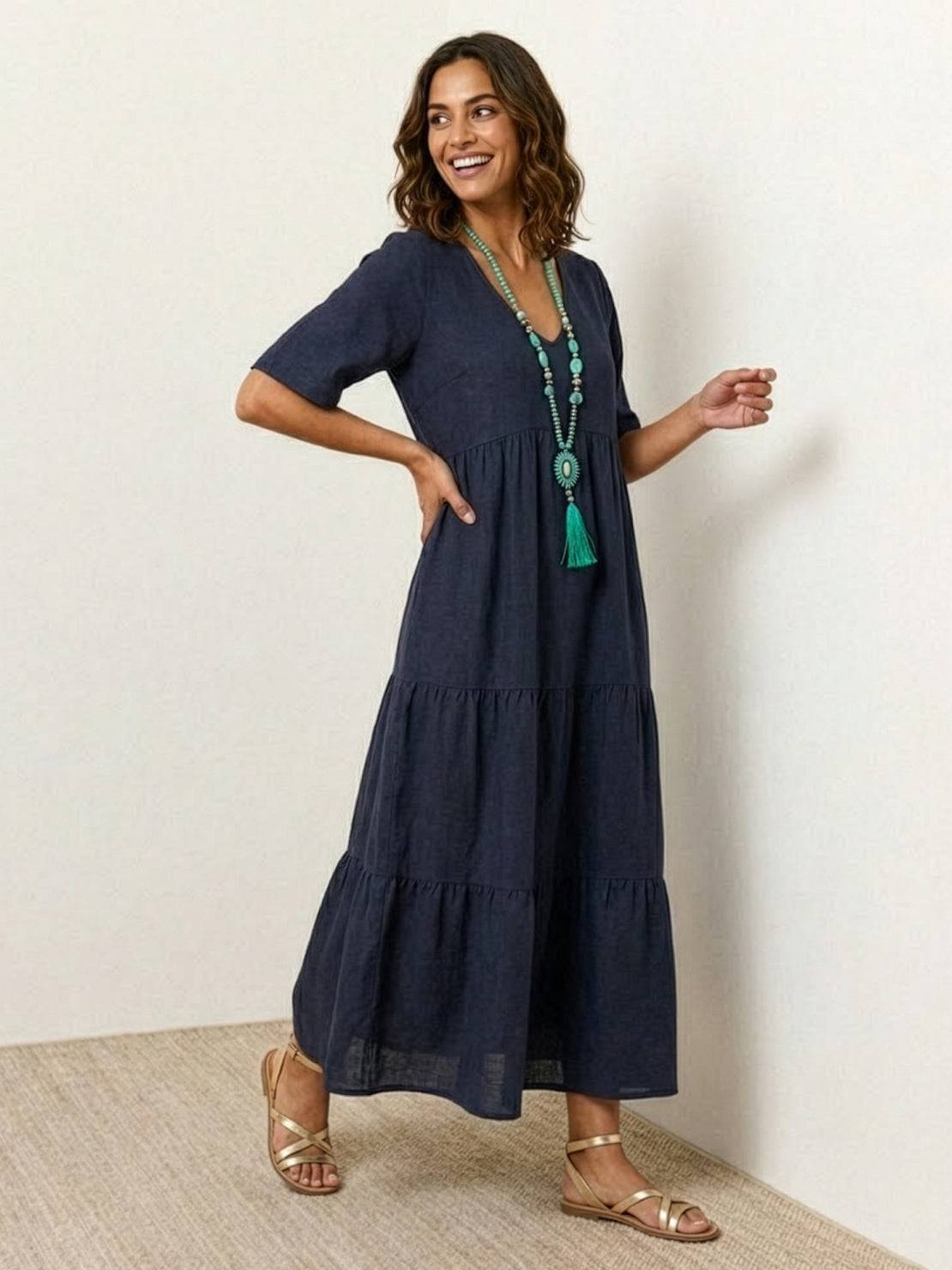 Mireille - Women's Jacket Maxi Dress - photo 22