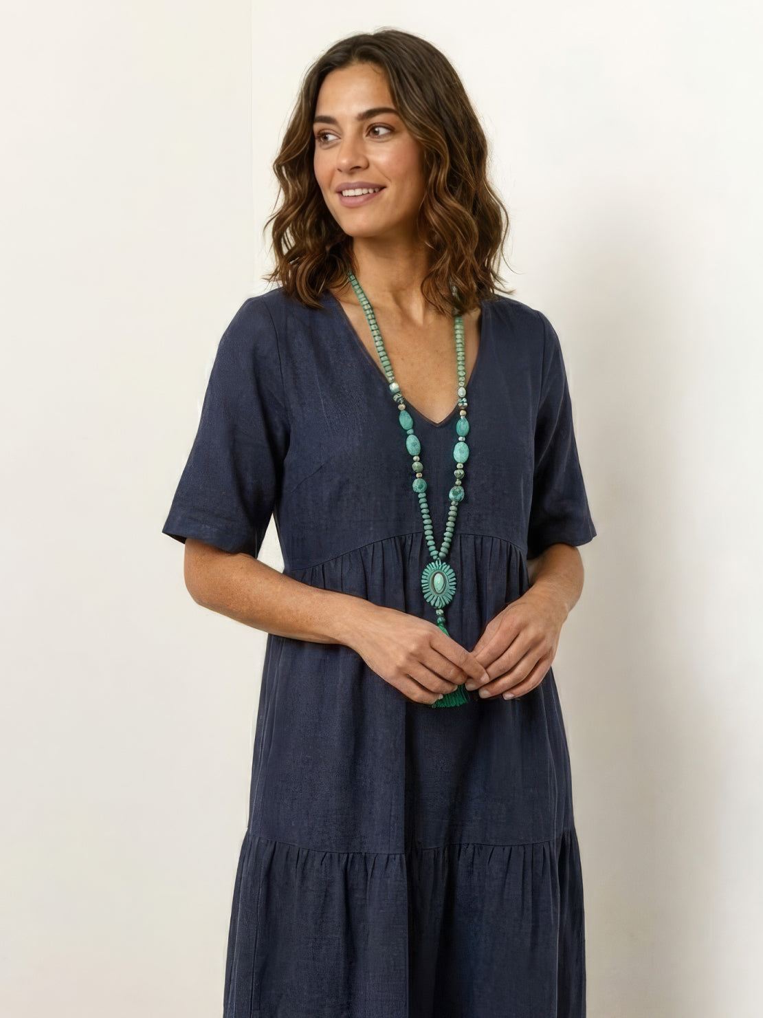 Mireille - Women's Jacket Maxi Dress - photo 25