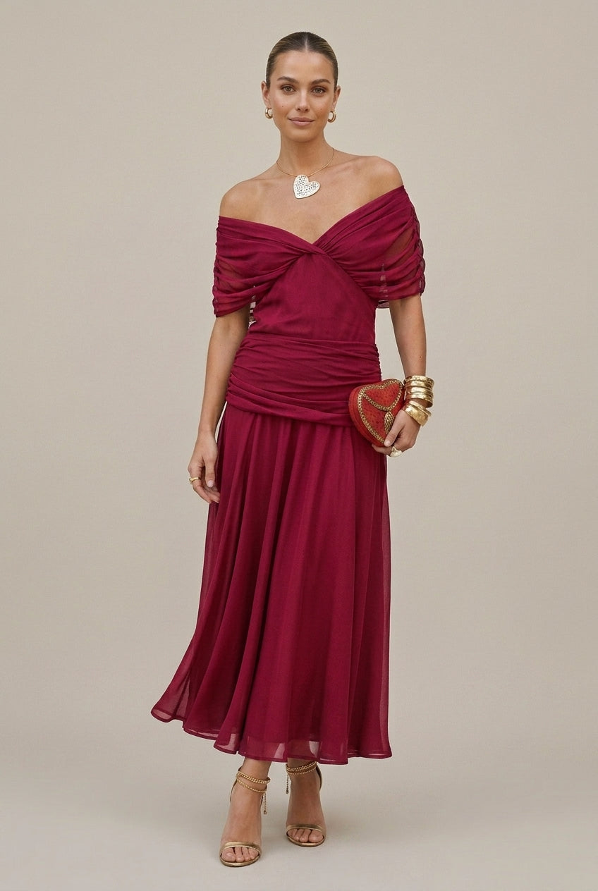 Josephine - Women's Wrap Maxi Dress - photo 2