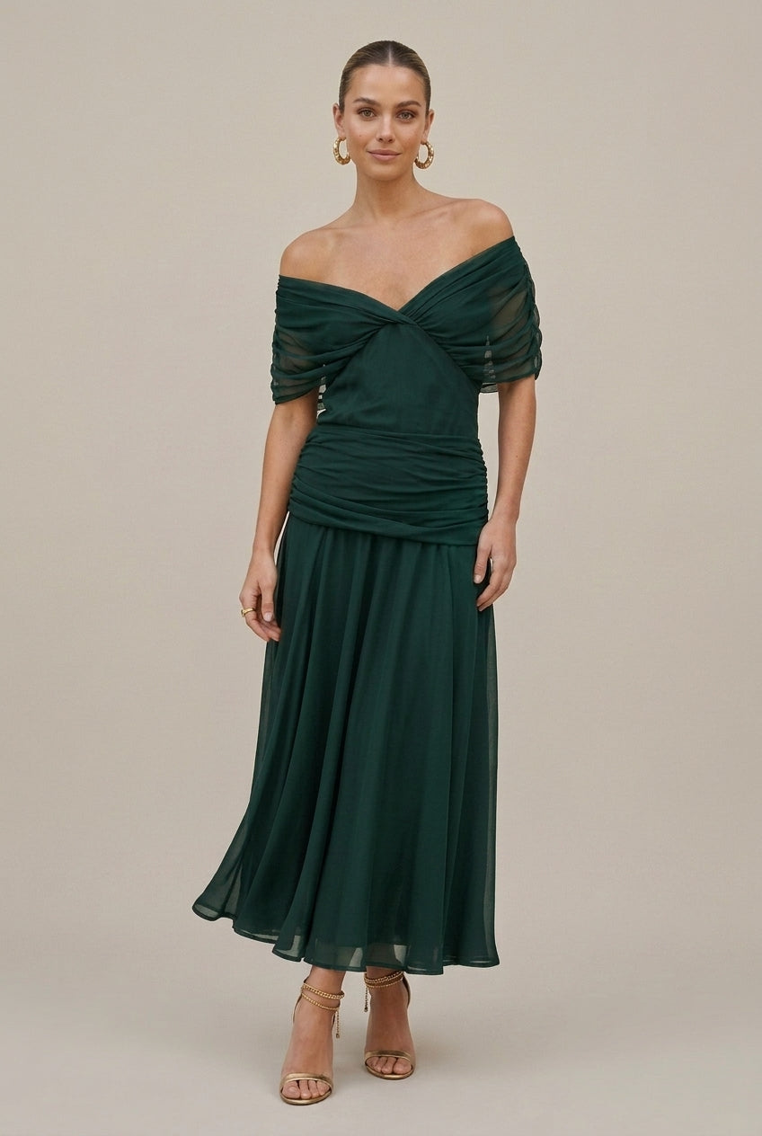 Josephine - Women's Wrap Maxi Dress - photo 3