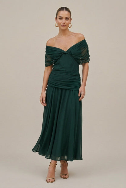 Josephine - Women's Wrap Maxi Dress - photo 3