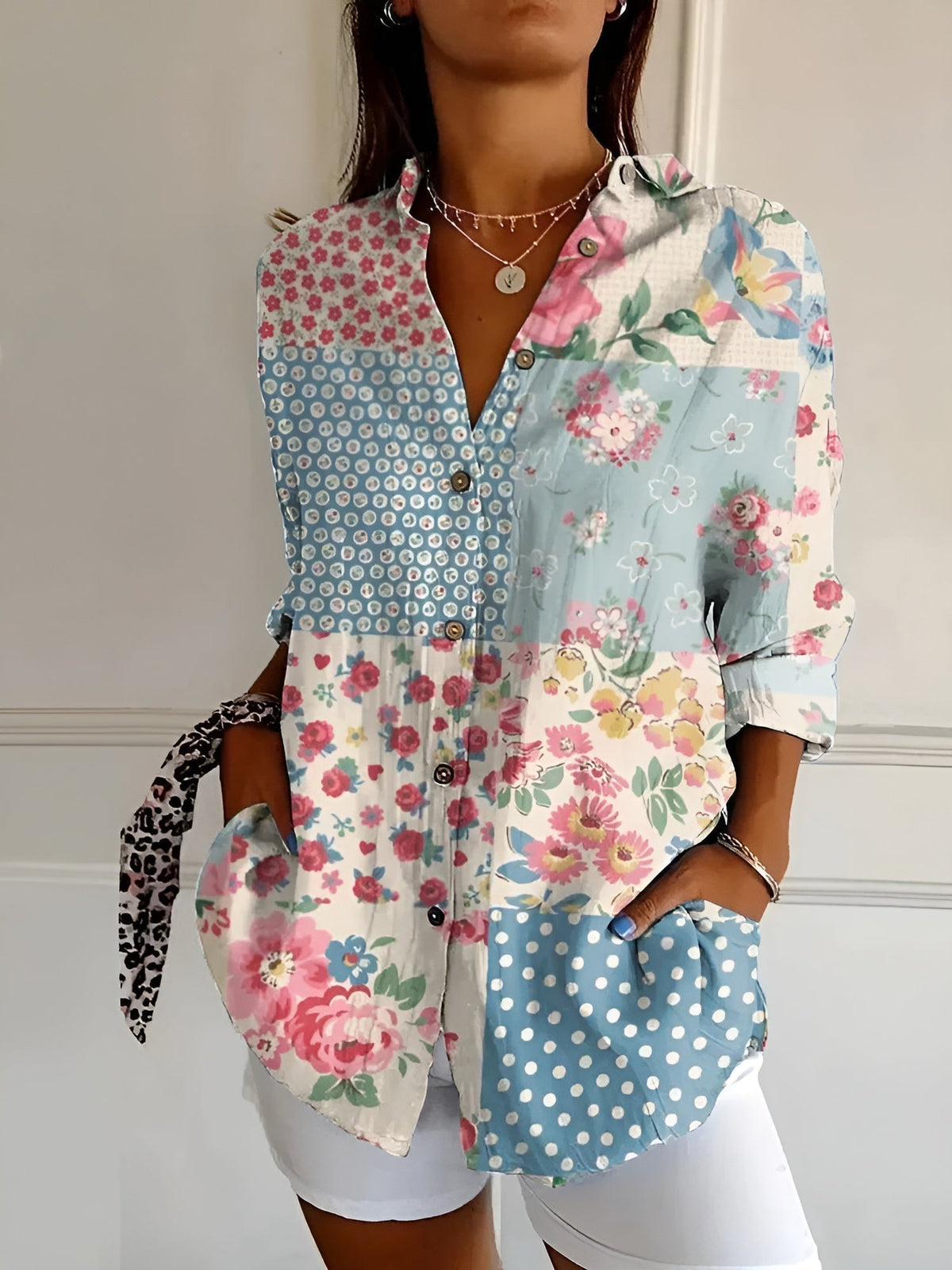 Rhiannon - Women's Printed Top