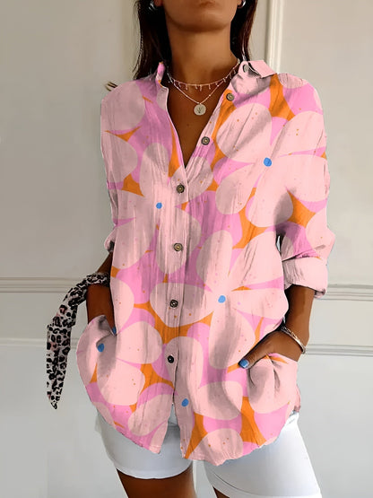 Genevieve - Women's Floral Breeze Top - photo 5