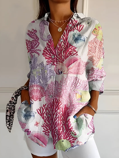 Rhiannon - Women's Printed Top