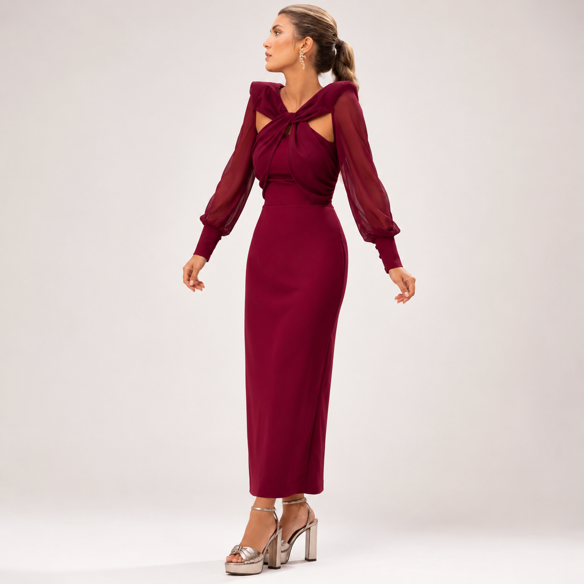 Anneliese - Women's Midi Dress - photo 6