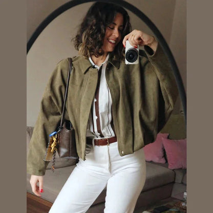 Xenia - Women's Hooded Oversized Blazer - photo 2