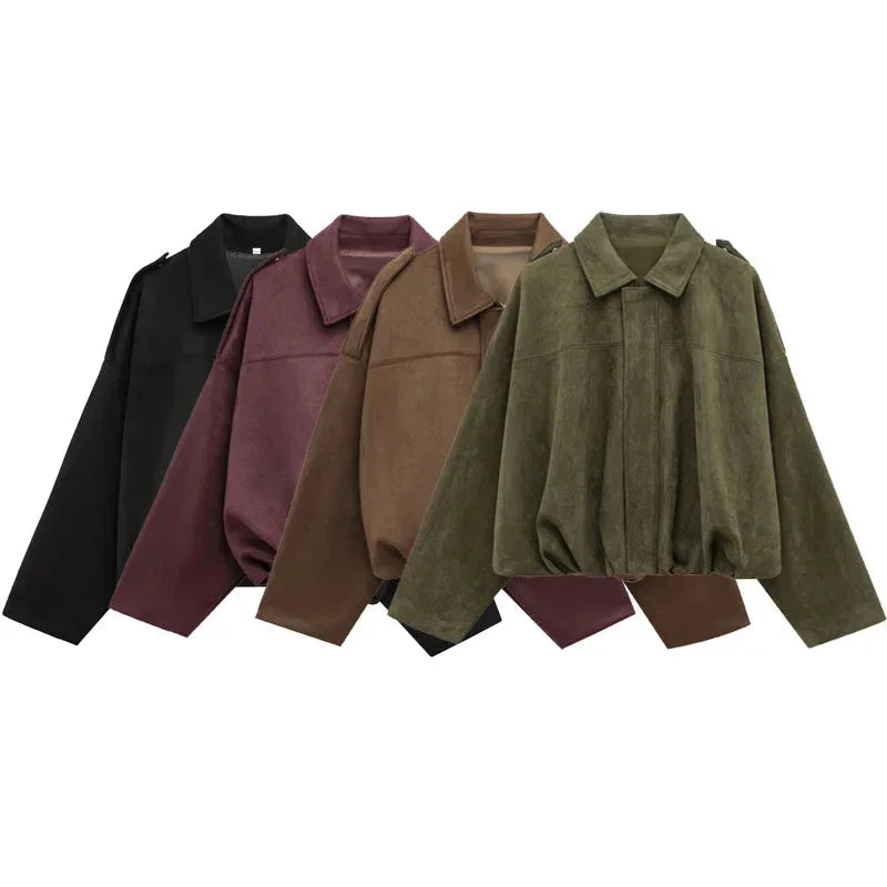 Xenia - Women's Hooded Oversized Blazer - photo 3