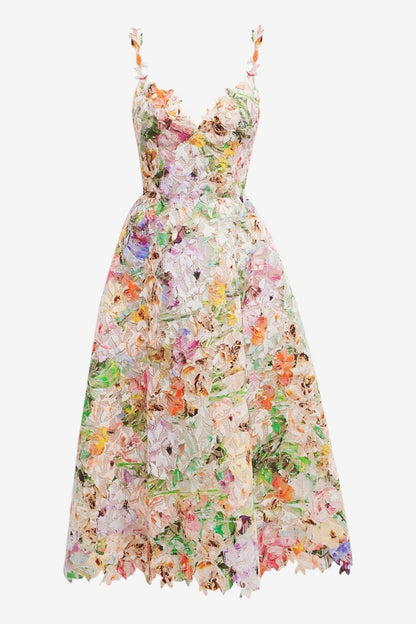 Coraline - Women's A-line Midi Dress