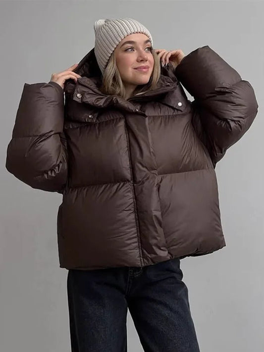 Estelle - Women's Padded Hooded Jacket - photo 1