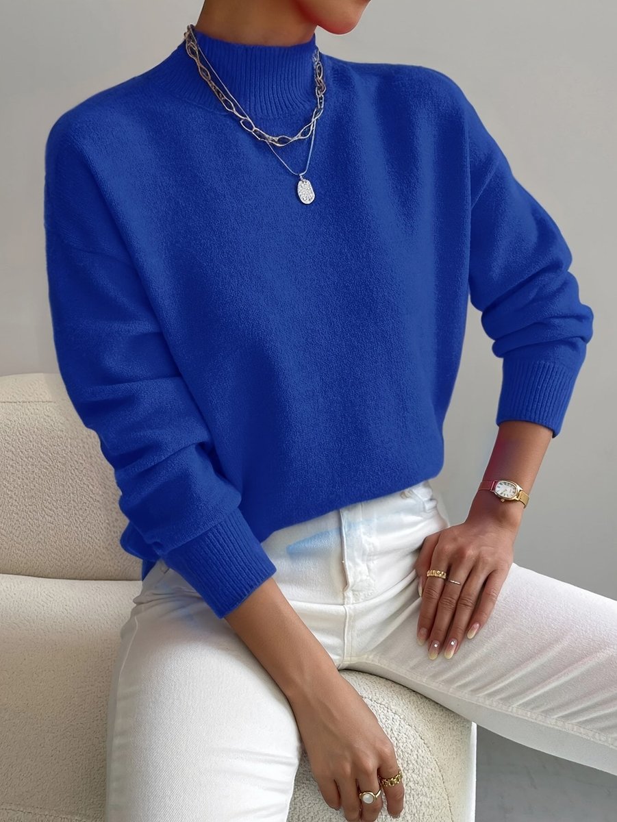 Ysolde - Women's Mock Relaxed-Fit Sweater - photo 9