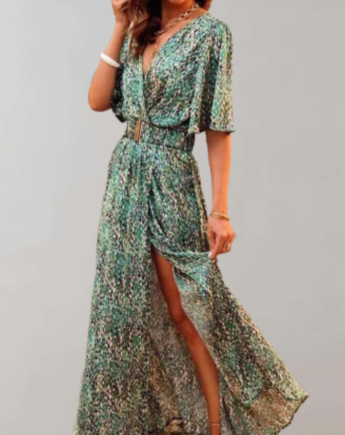 Janneke - Women's Printed Maxi Dress - photo 1