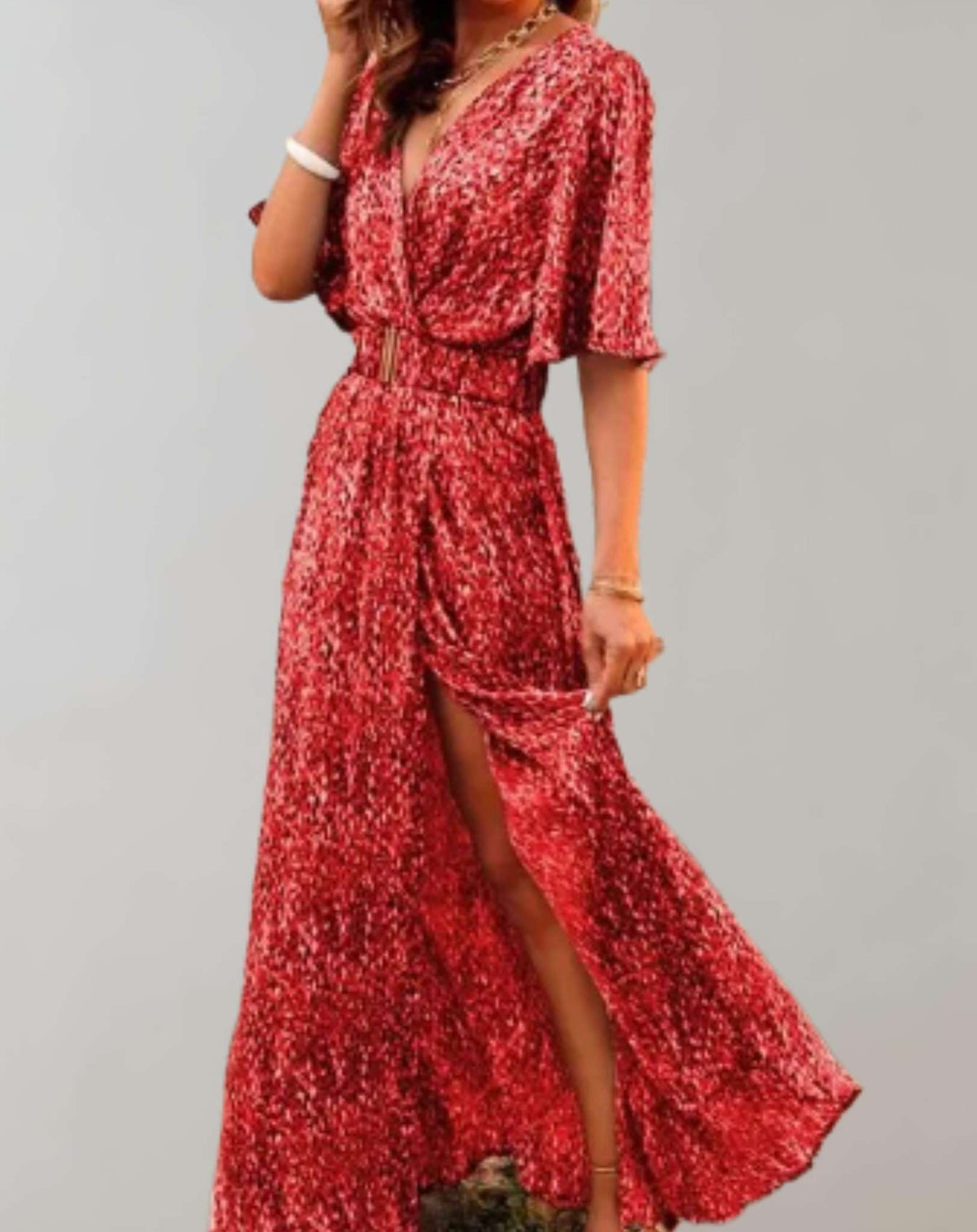 Janneke - Women's Printed Maxi Dress - photo 6