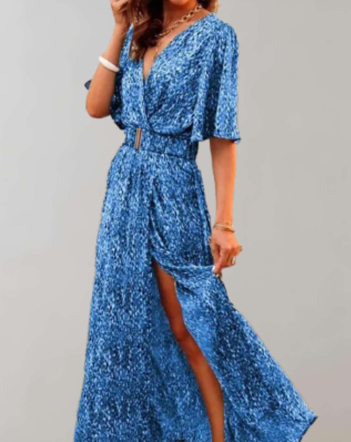 Janneke - Women's Printed Maxi Dress - photo 7
