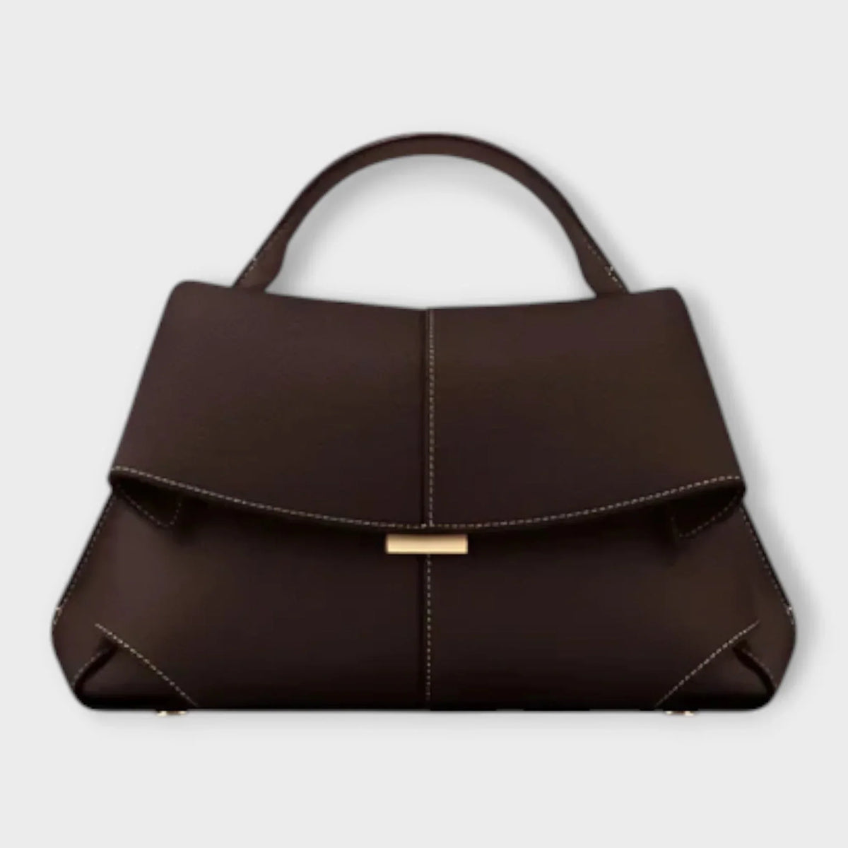 Emmeline - Women's Leather Top-Handle Bag - photo 4