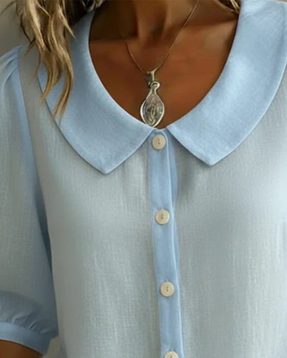 Odette - Women's Relaxed Peter Blouse - photo 4