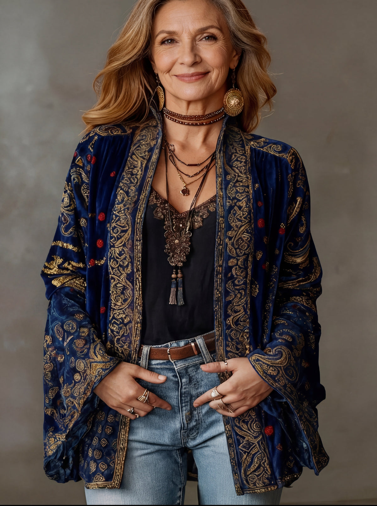 Verity - Women's Relaxed Bohemian Cardigan - photo 3