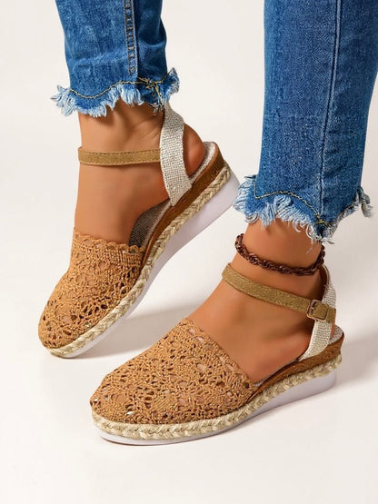Sabine - Women's Ankle Strap Flat Sandal - photo 3