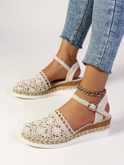 Sabine - Women's Ankle Strap Flat Sandal - photo 8