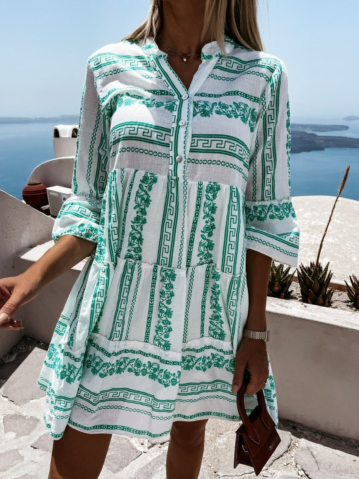 Annika - Women's Flared Mini Dress - photo 10