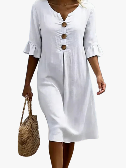Katrijn - Women's Midi Ruffle Dress - photo 1