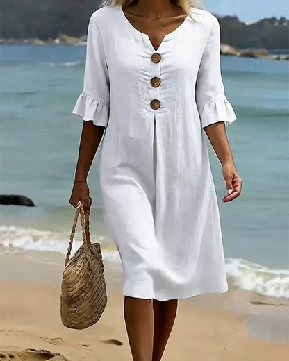 Katrijn - Women's Midi Ruffle Dress - photo 10