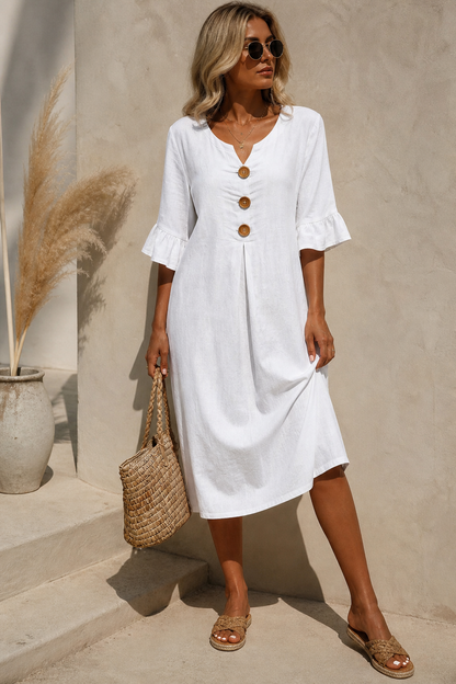 Katrijn - Women's Midi Ruffle Dress - photo 11