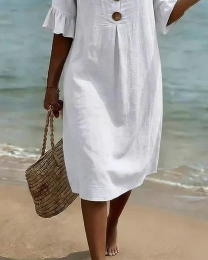 Katrijn - Women's Midi Ruffle Dress - photo 14