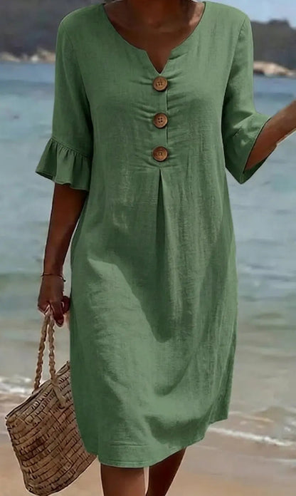 Katrijn - Women's Midi Ruffle Dress - photo 3