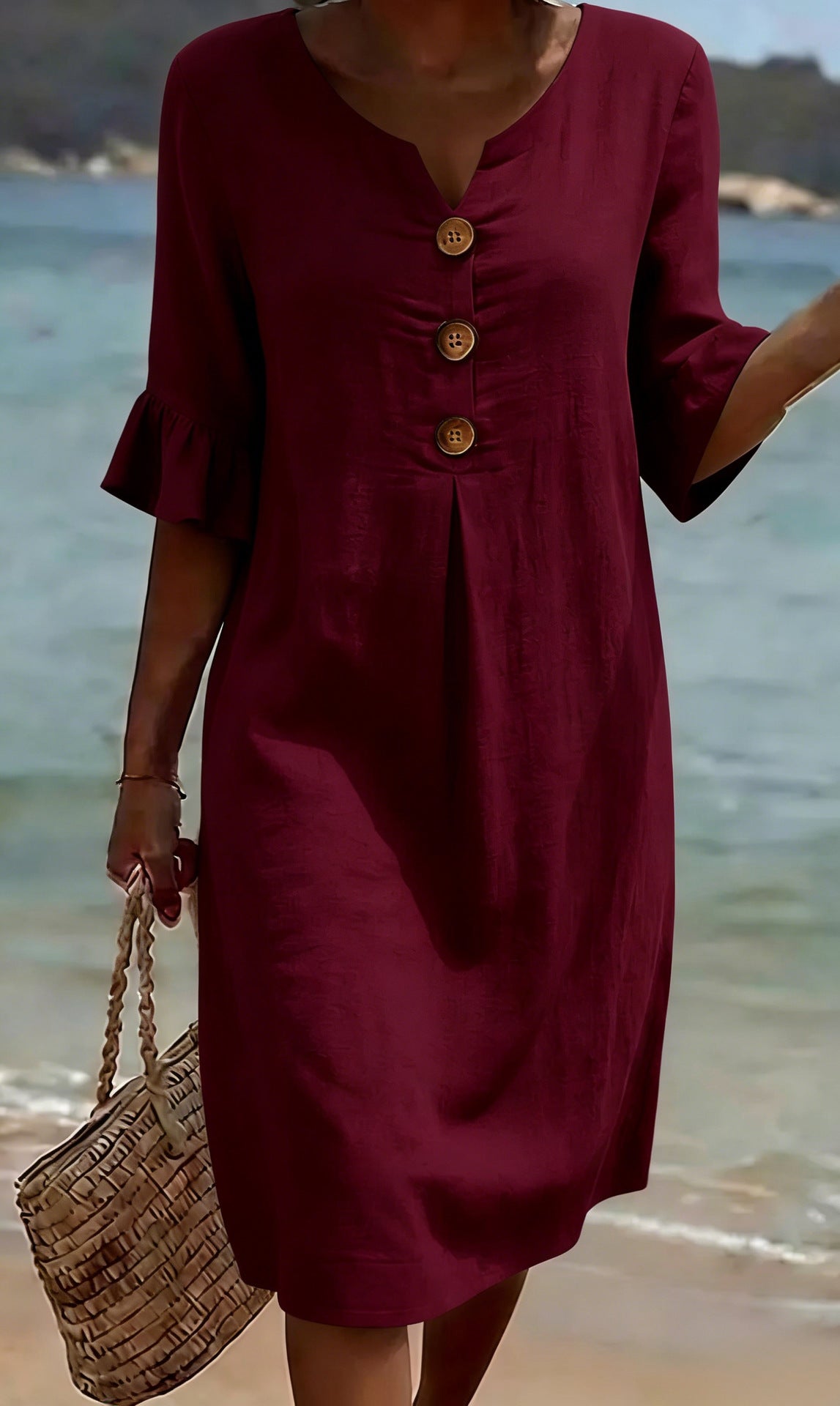 Katrijn - Women's Midi Ruffle Dress - photo 5