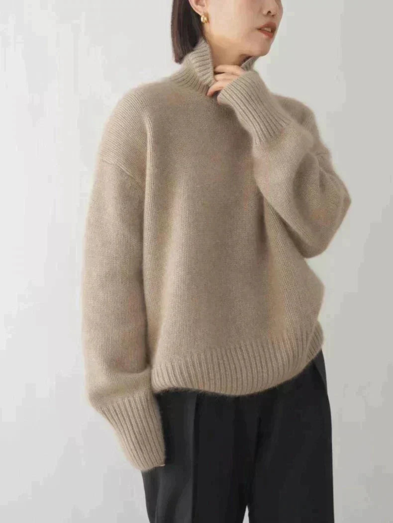 Rosalind - Women's Cashmere Long Jumper - photo 5