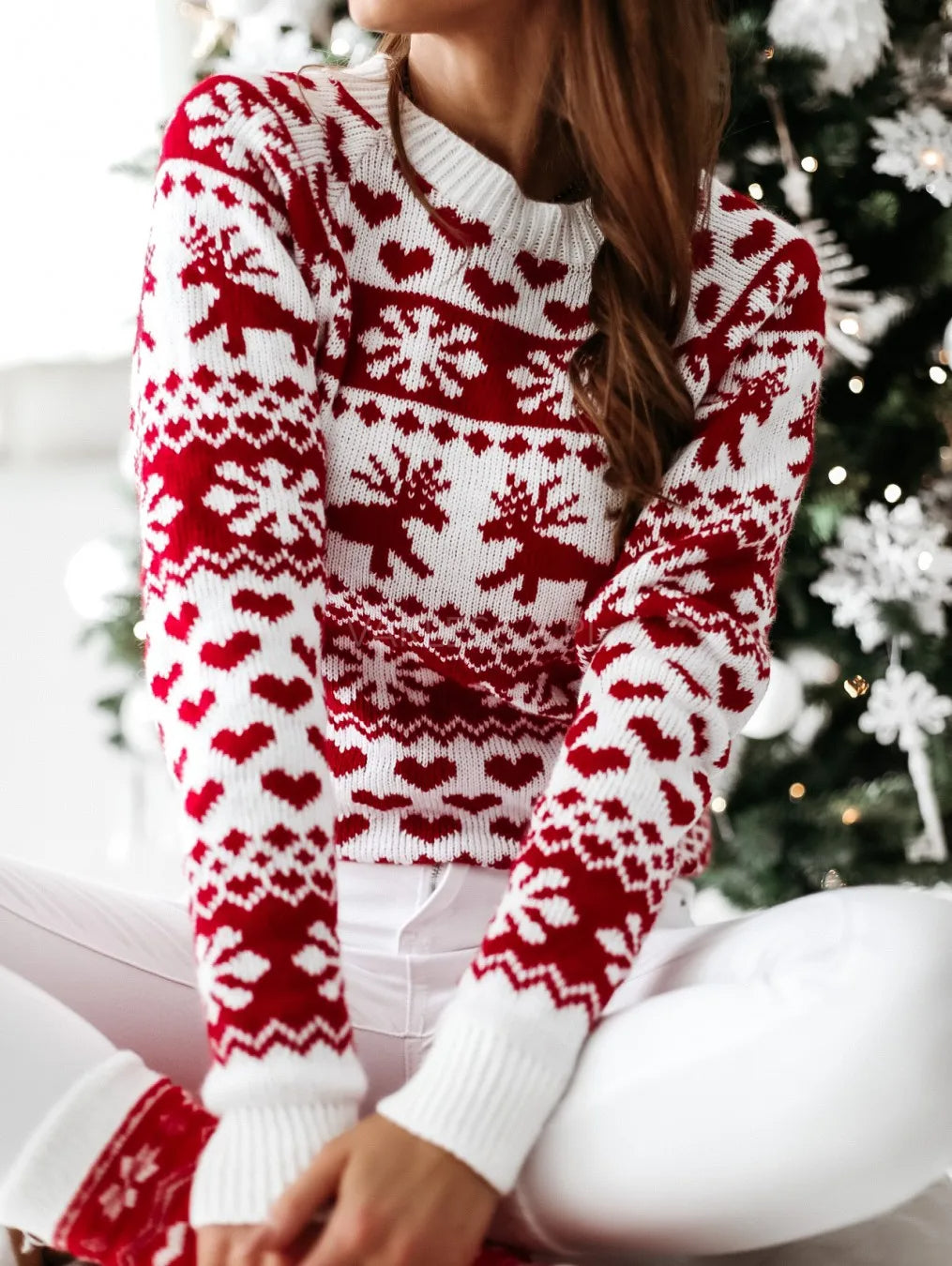 Lavinia - Women's Cotton Long Jumper - photo 4