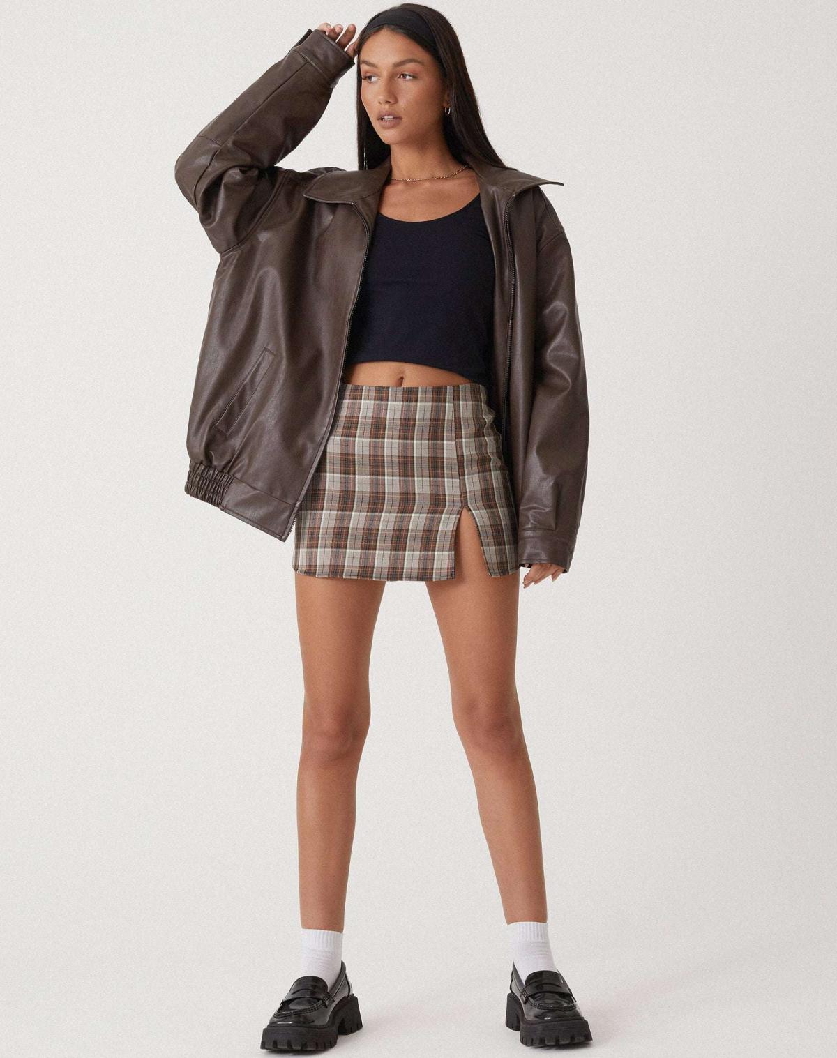 Lorelei - Women's Pockets Leather Jacket