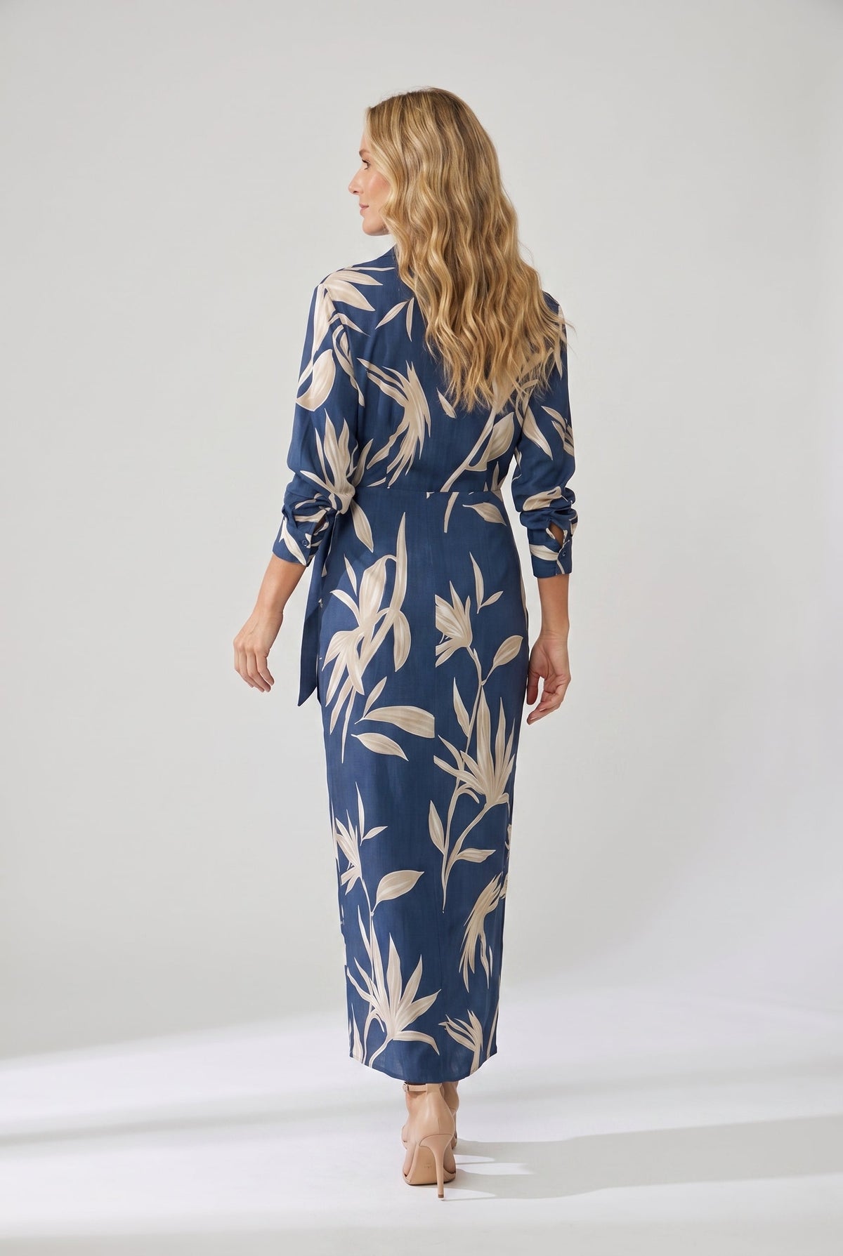 Caitlin - Women's Wrap Maxi Dress - photo 4