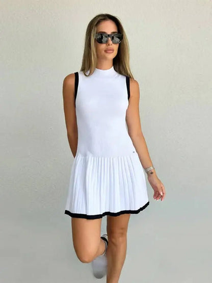 Giselle - Women's Drop Waist Knee Dress - photo 1