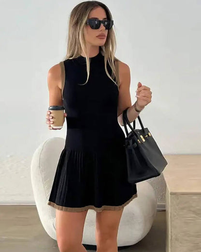 Giselle - Women's Drop Waist Knee Dress - photo 6