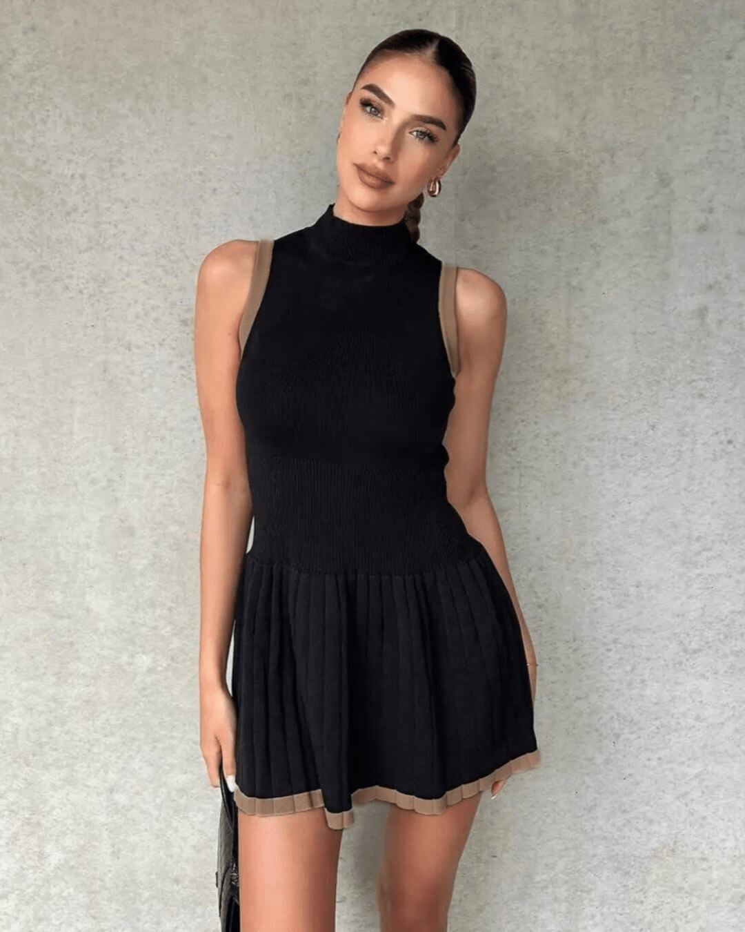 Giselle - Women's Drop Waist Knee Dress - photo 7
