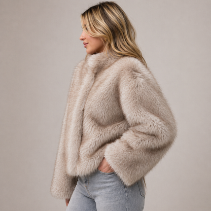 Mireille - Women's Faux Fur Jacket - photo 2
