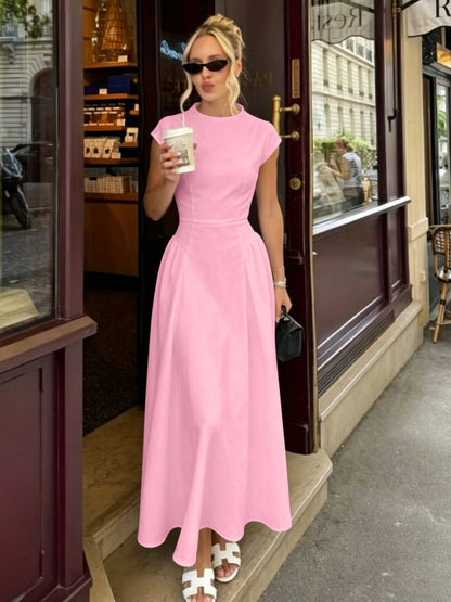 Dorothea - Women's Flared Maxi Dress - photo 5